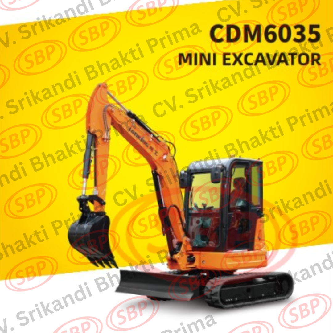 MINI EXCAVATOR LONKING CDM6035 - 3 TON