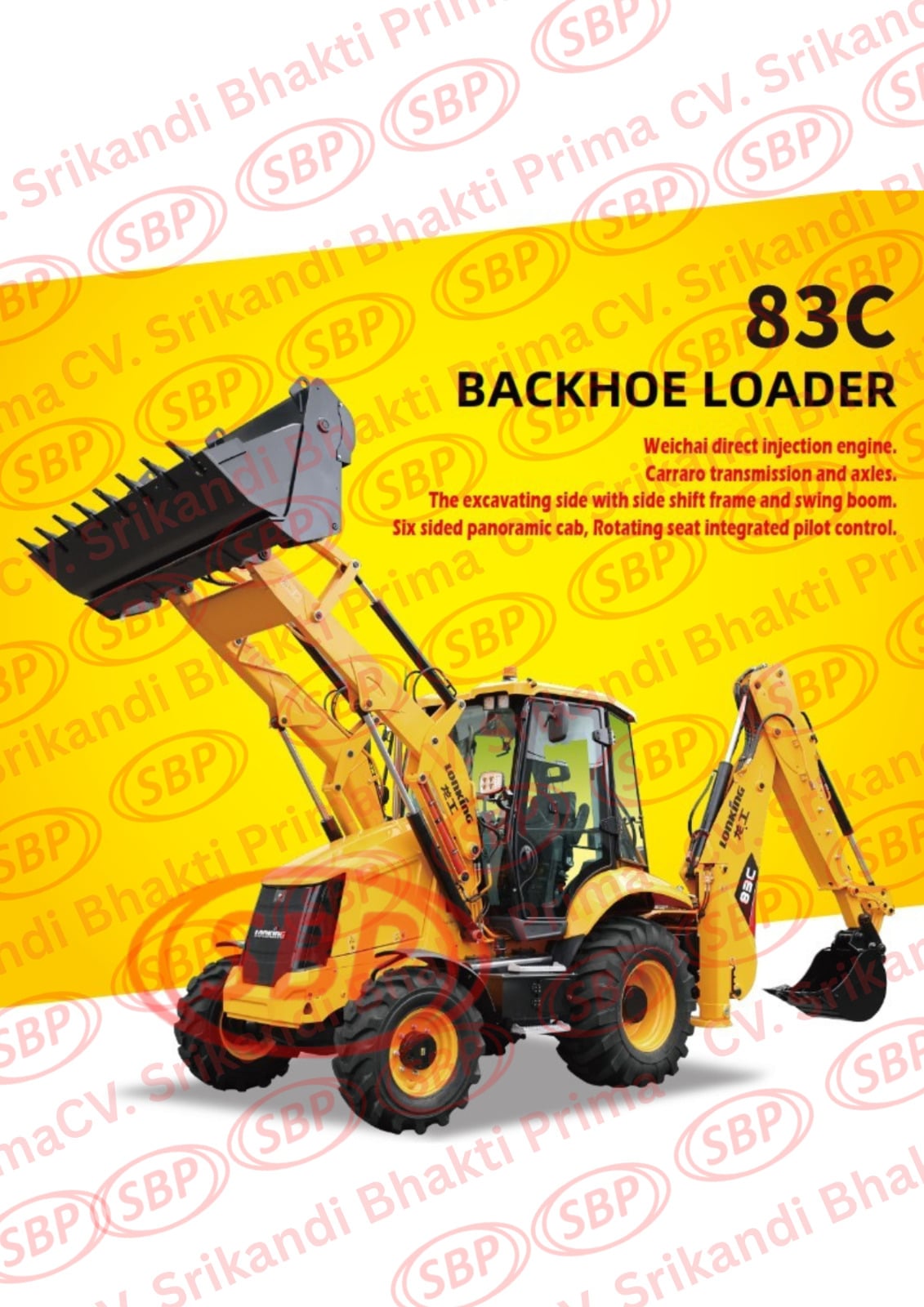 LONKING BACKHOE LOADER 83C