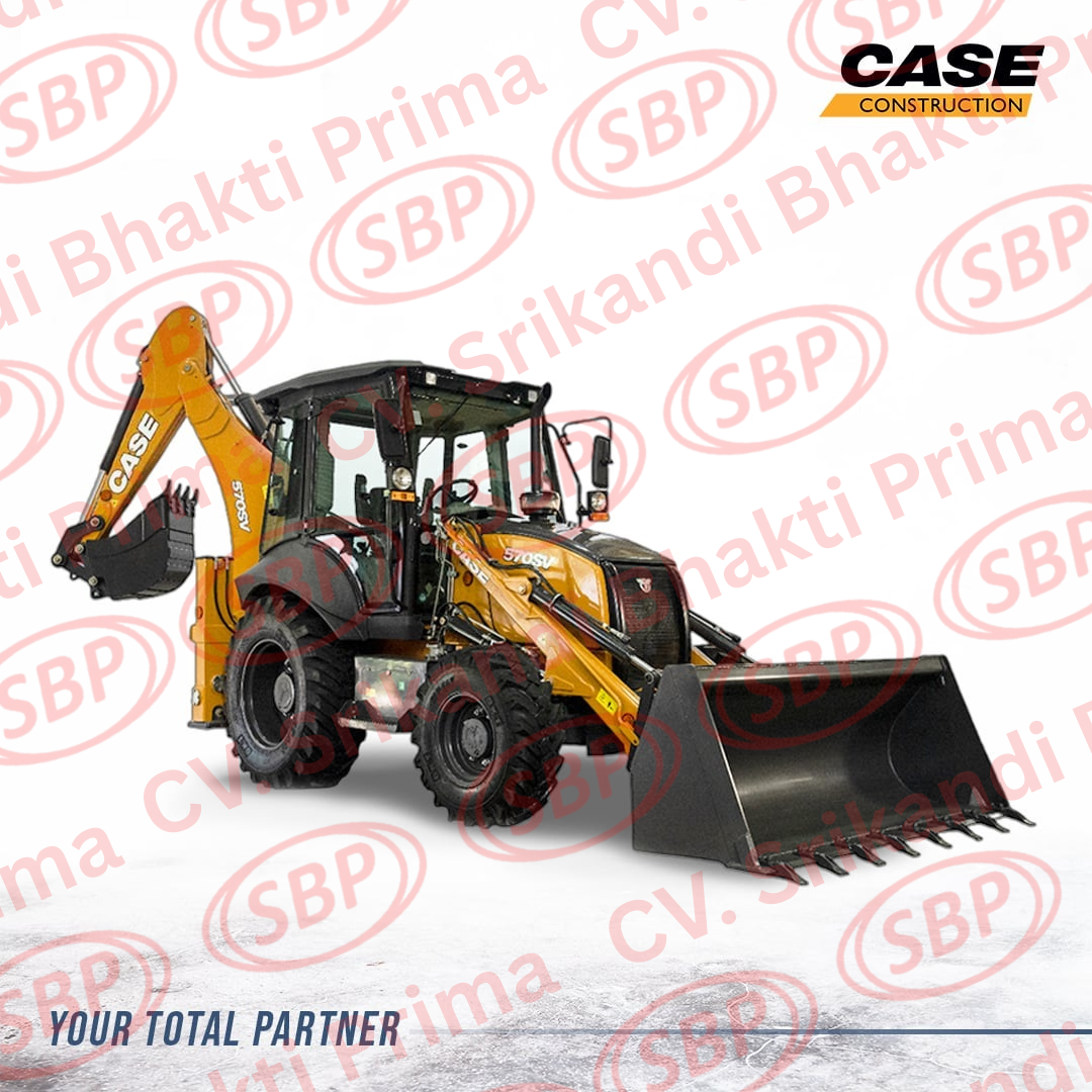 BACKHOE LOADER CASE 570V SIDE SHIFT CABIN AC MAINTENANCE 2000 HM