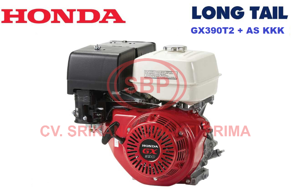 MESIN LONG TAIL / MESIN KETINTING / MESIN KAPAL NELAYAN 13 PK/13 HP HONDA GX390T2 & AS KKK 1