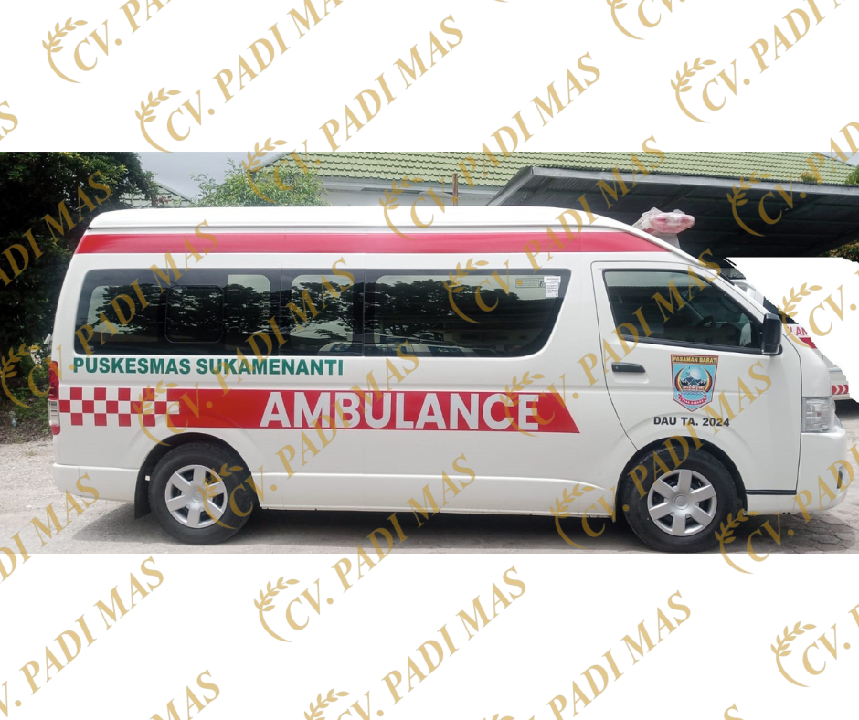 MOBIL AMBULANCE TRANSPORT STANDARD PLUS TOYOTA HIACE COMMUTER