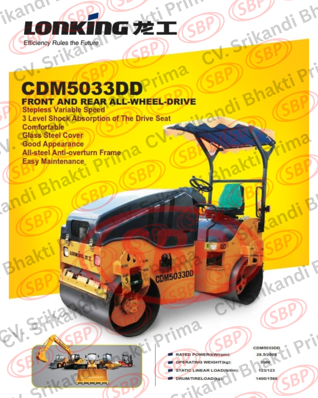 LONKING BABY ROLLER CDM 5033 DD