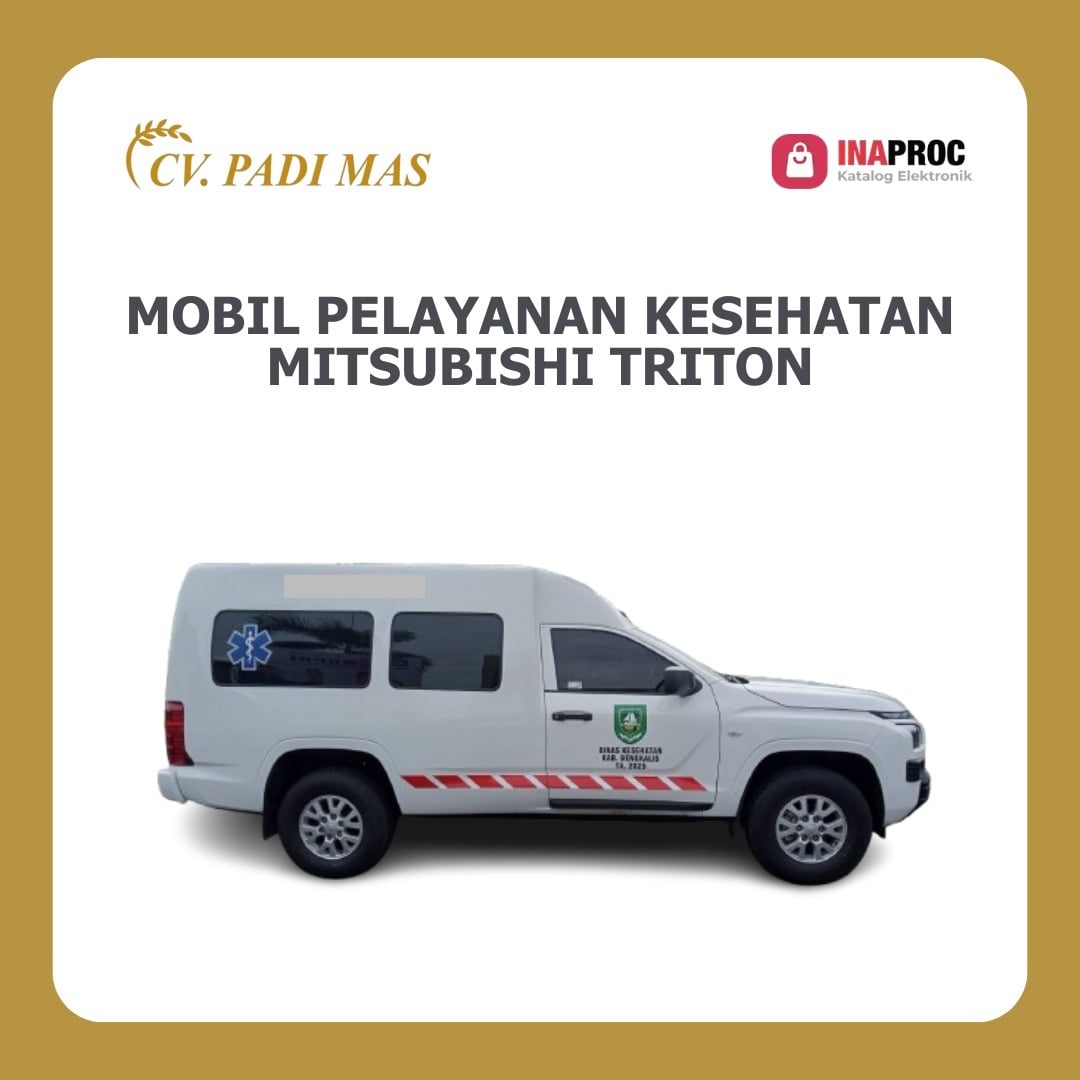 MOBIL PELAYANAN KESEHATAN MITSUBISHI TRITON SC HDX MT - TYPE PM 2