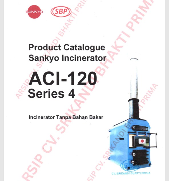SANKYO INCINERATOR ACI-120 SERIES 4