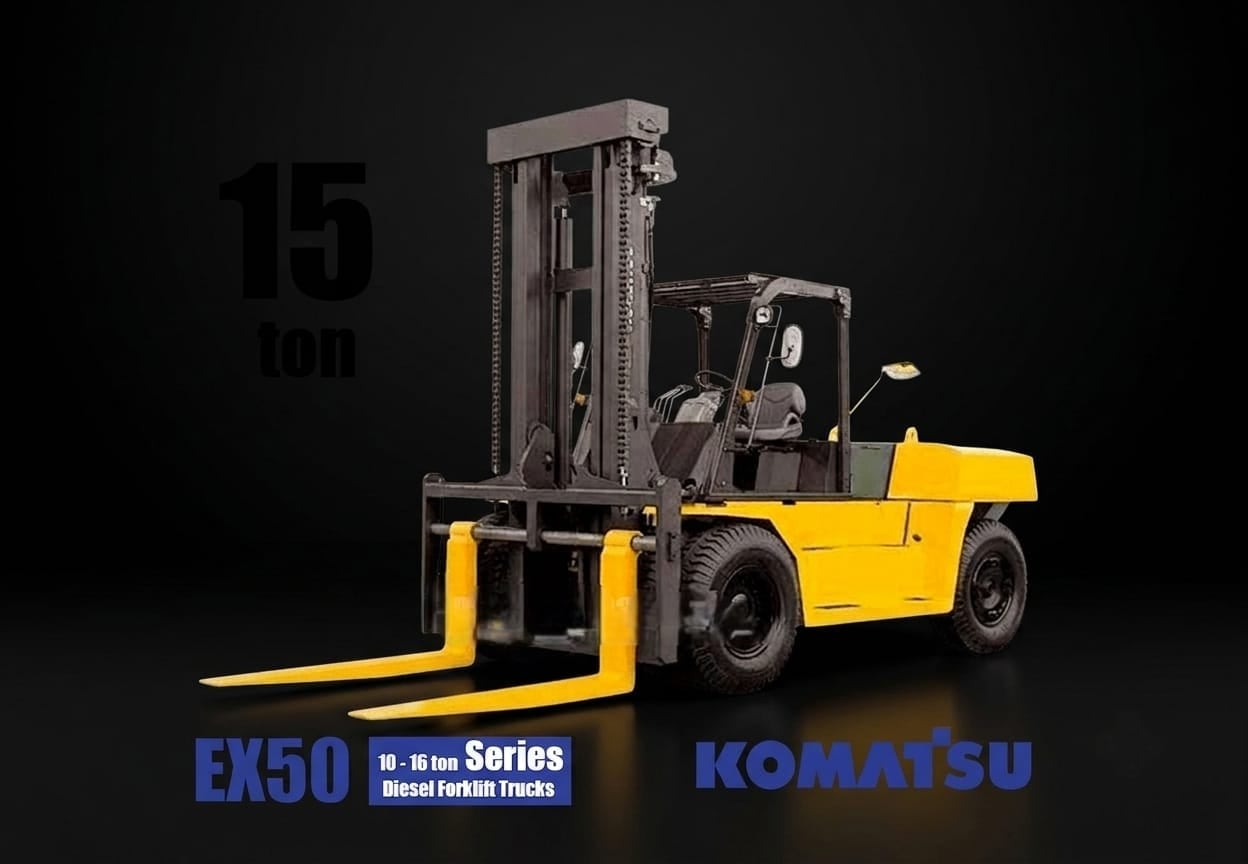 FORKLIFT KOMATSU FD150E-8 - 15 TON