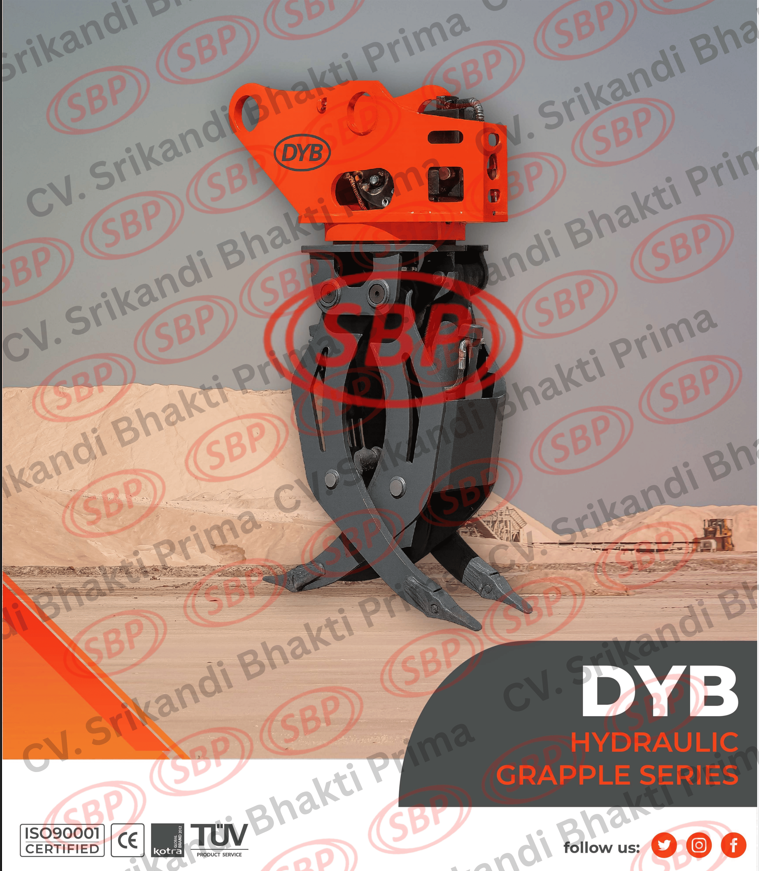 HYDRAULIC GRAPPLE SERIES DYB 06