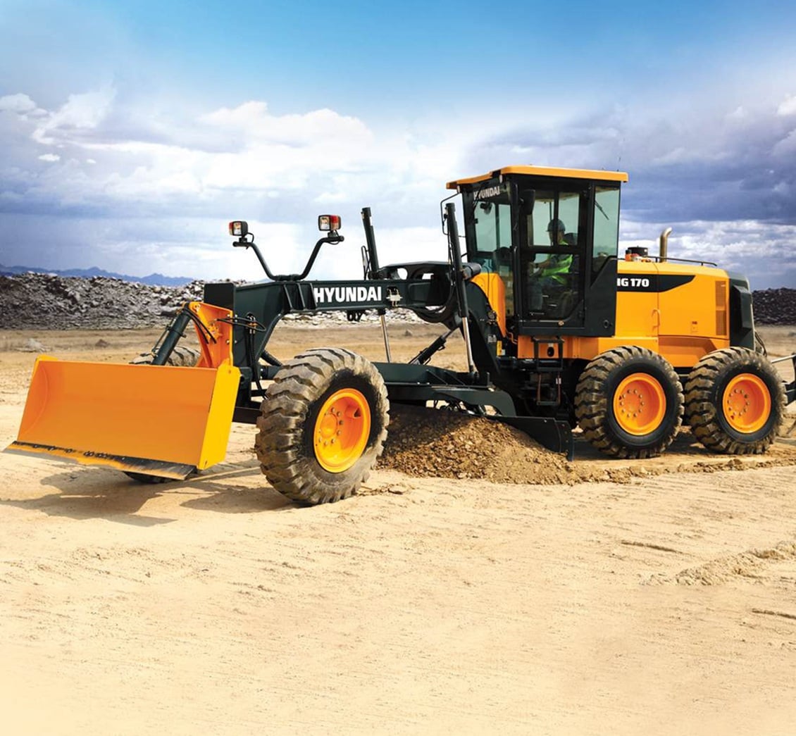 MOTOR GRADER HYUNDAI HG170