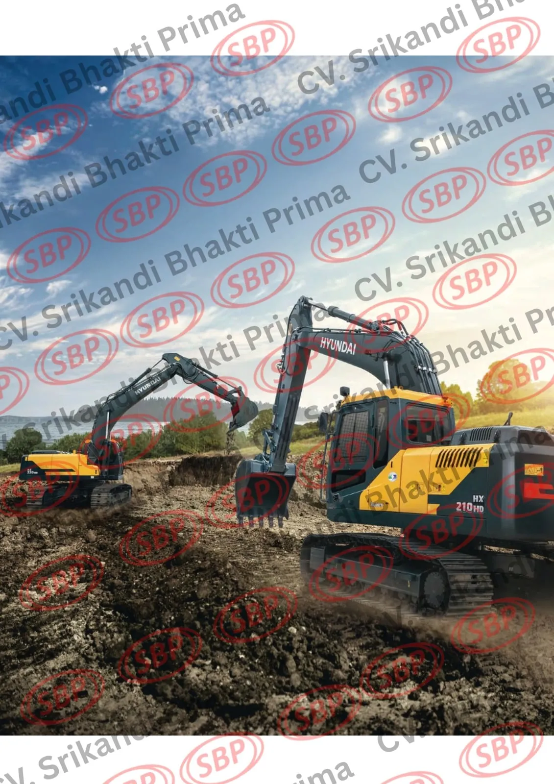 ALAT BERAT EXCAVATOR HYUNDAI HX210HD