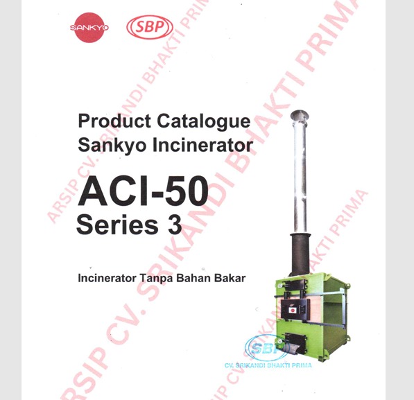 SANKYO INCINERATOR ACI 50 SERIES 3