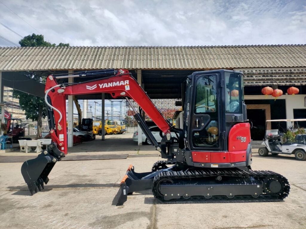 YANMAR MINI EXCAVATOR VIO50-6B (CABIN AC) MAINTENANCE 2000 HM